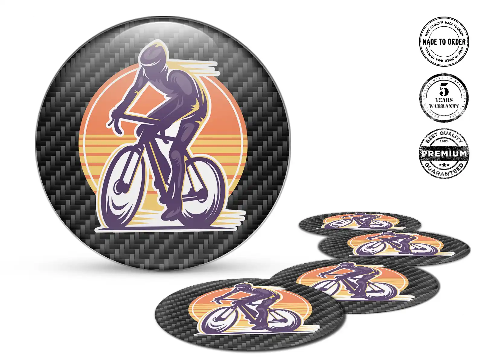 Sticker Dome Stil Luxus Felgen Sticker